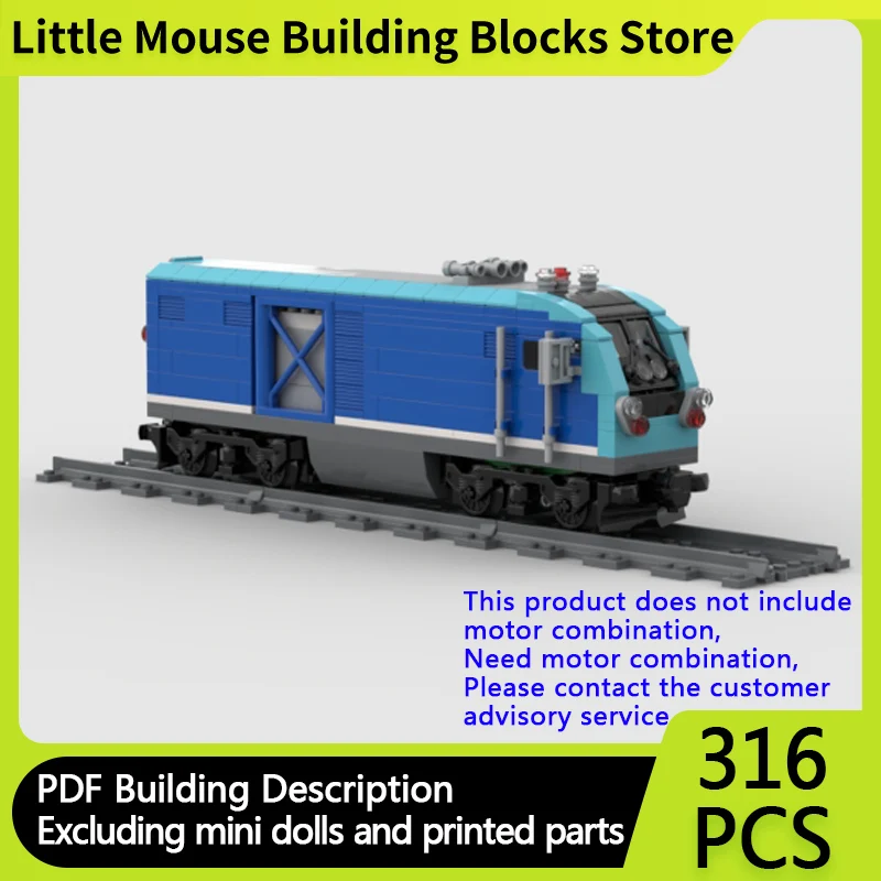 City Car Model MOC Building Bricks Beach Express Smart Locomotive Modular Technology Gifts Holiday Assemble Children Toys Suit