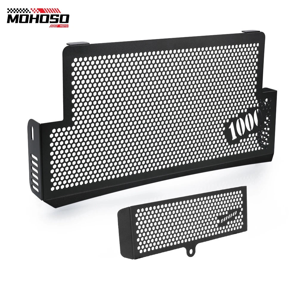 For SUZUKI VSTROM1000 V-STROM V STROM 1000 DL1000 2004 2005 2006 2007 Motorcycle Aluminum Radiator Protection Guard Grille Cover