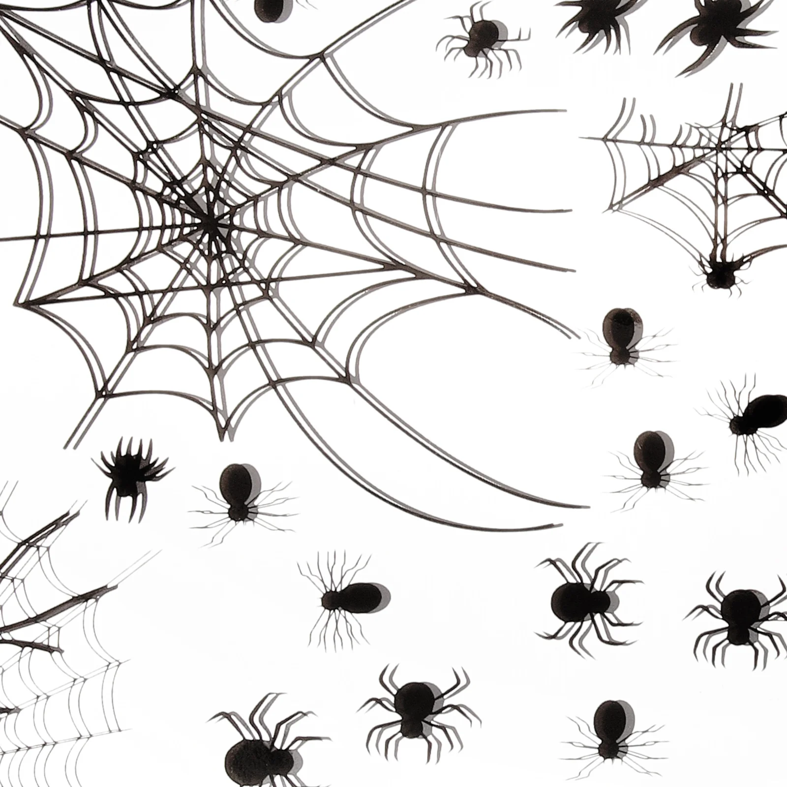 

100 Pcs Spider Flat Pocket Halloween Party Favors Candy Bags Cookie Small For Gift