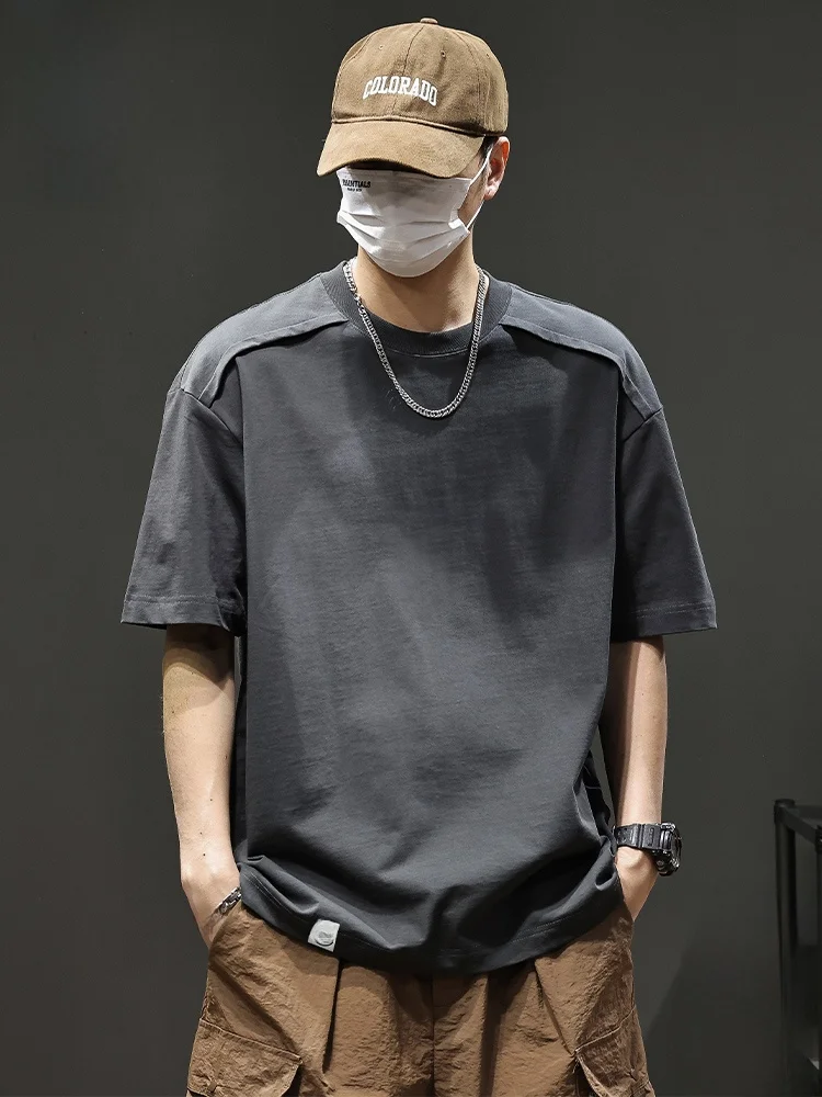 

Футболка Paul Frank M Summer New свободного кроя с круглым вырезом и коротким рукавом, удобная, дышащая, повседневная, базовая, для молодежи