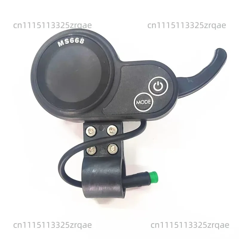 MS668 60V 5-pin electric scooter spare parts - two-in-one speedometer - high-quality LCD finger-type accelerator display screen