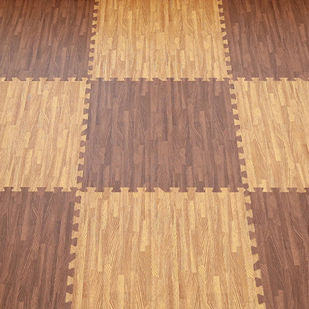 8개 30cm 정사각형 맞물림 에바 폼 퍼즐 매트 놀이방 체육관 요가 피트니스 바닥 운동 미끄럼 방지 내구성 있는 기어다니기용