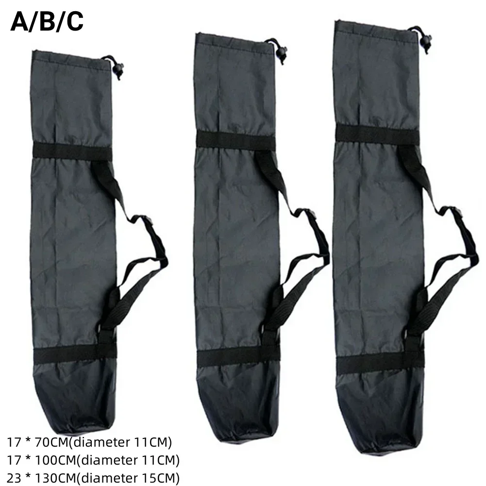Bolsa para trípode de 70-130cm, bolso de mano con cordón para transportar micrófono, soporte para trípode, soporte de luz, monopié, paraguas, estudio fotográfico