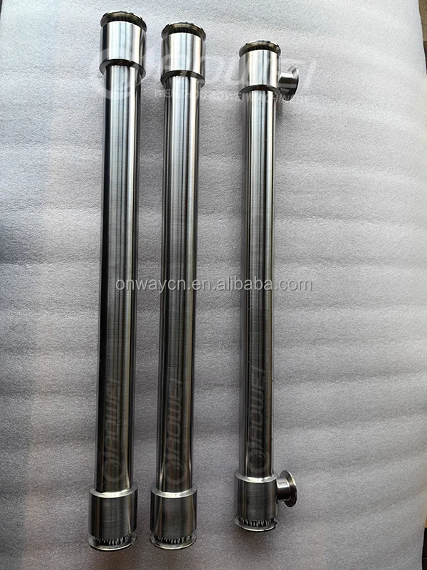 Stainless steel Sanitary Sterile double tube plate heat exchanger for 0.05m²-6.9m² Area