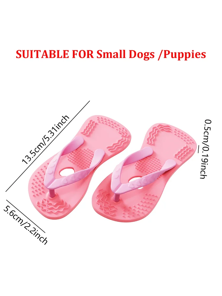 Slippers shaped puppy teething toy, simulated chewing remote control toy, relieves boredom and stimulates puppy teething toy