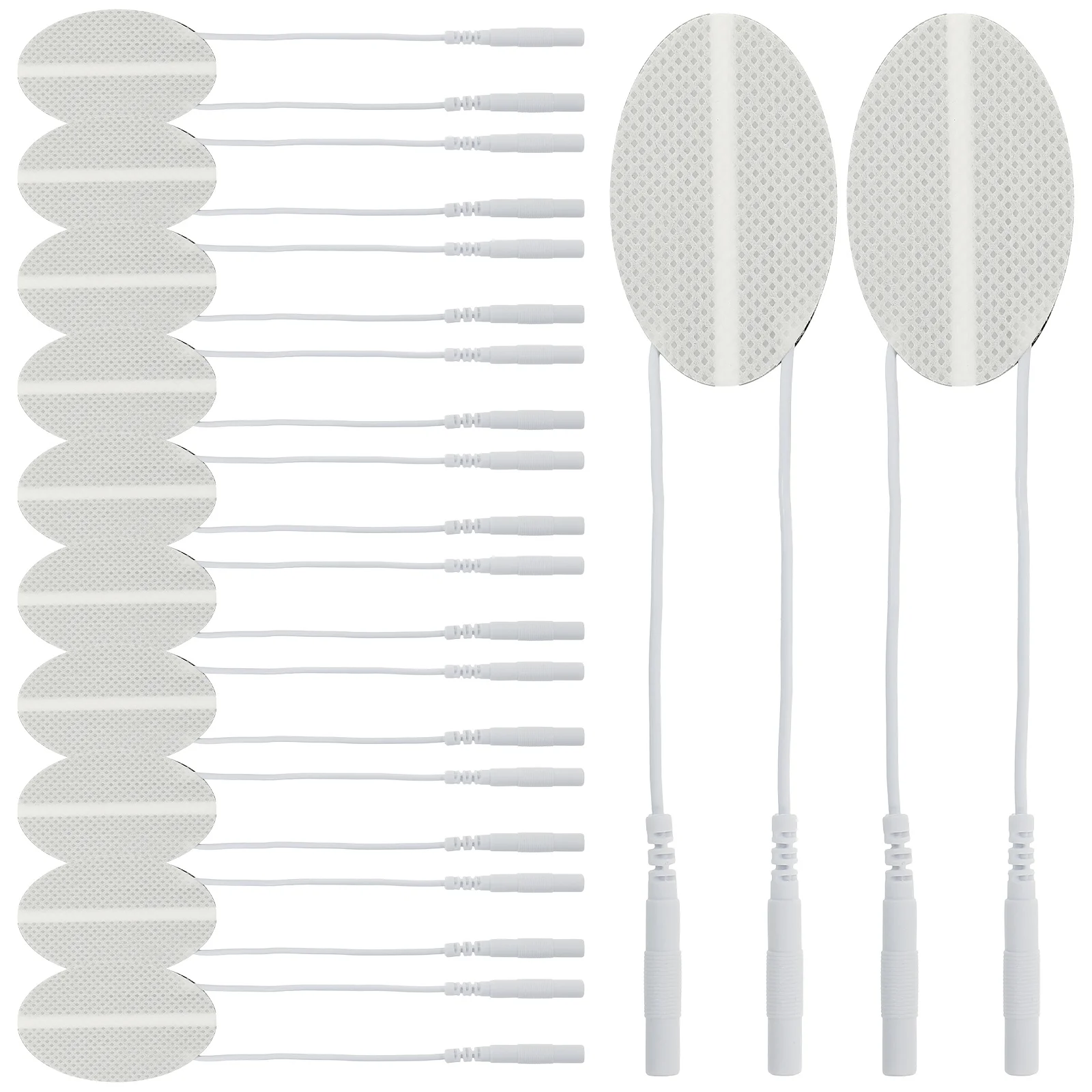 

10 шт. массажные подушечки, профессиональные силиконовые многоразовые электроды, многофункциональные пластыри для терапии тела, портативные самоклеящиеся комфортные