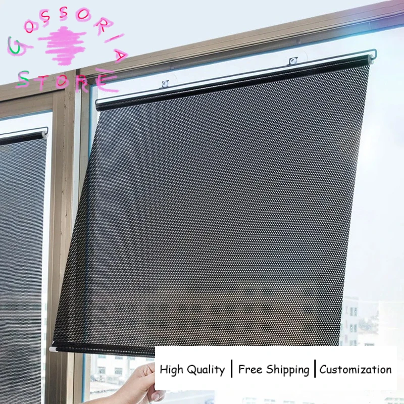 

Sample Custom Suction Cup Sunshade Curtains for Living Room Bedroom Easy Install Window Shade UV Protection Privacy Sheer Drapes