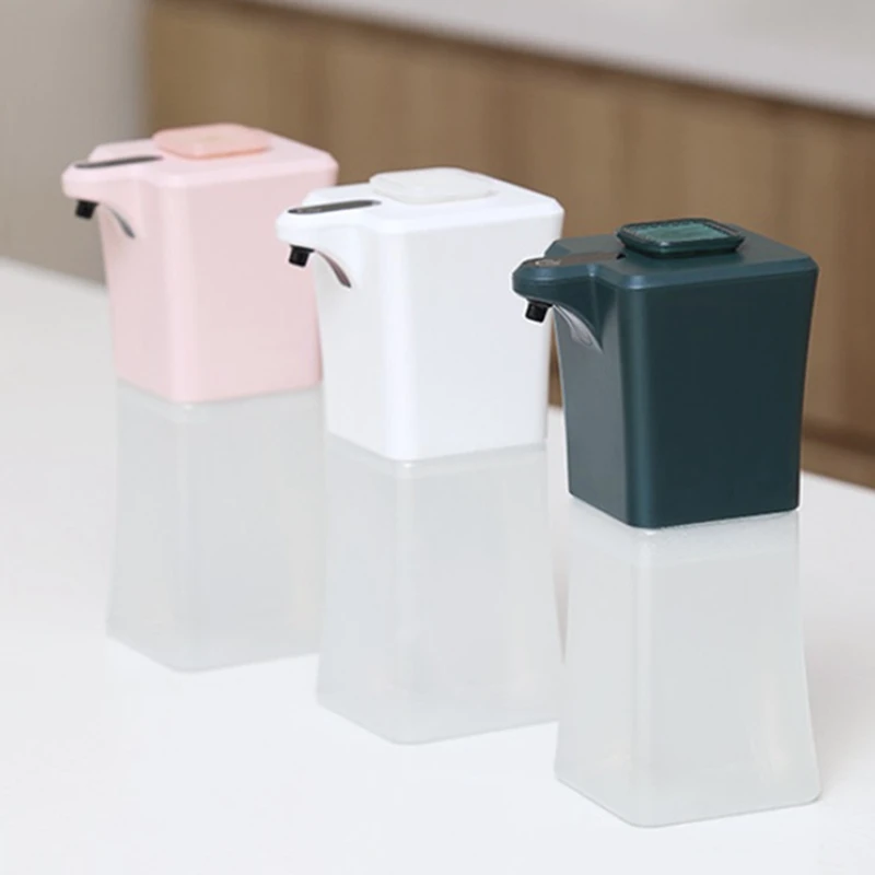 

Touchless Automatic Dispenser Soap Electric Soap Dispenser 450ML USB Charging Induction Liquid Soap Foam Dispenser