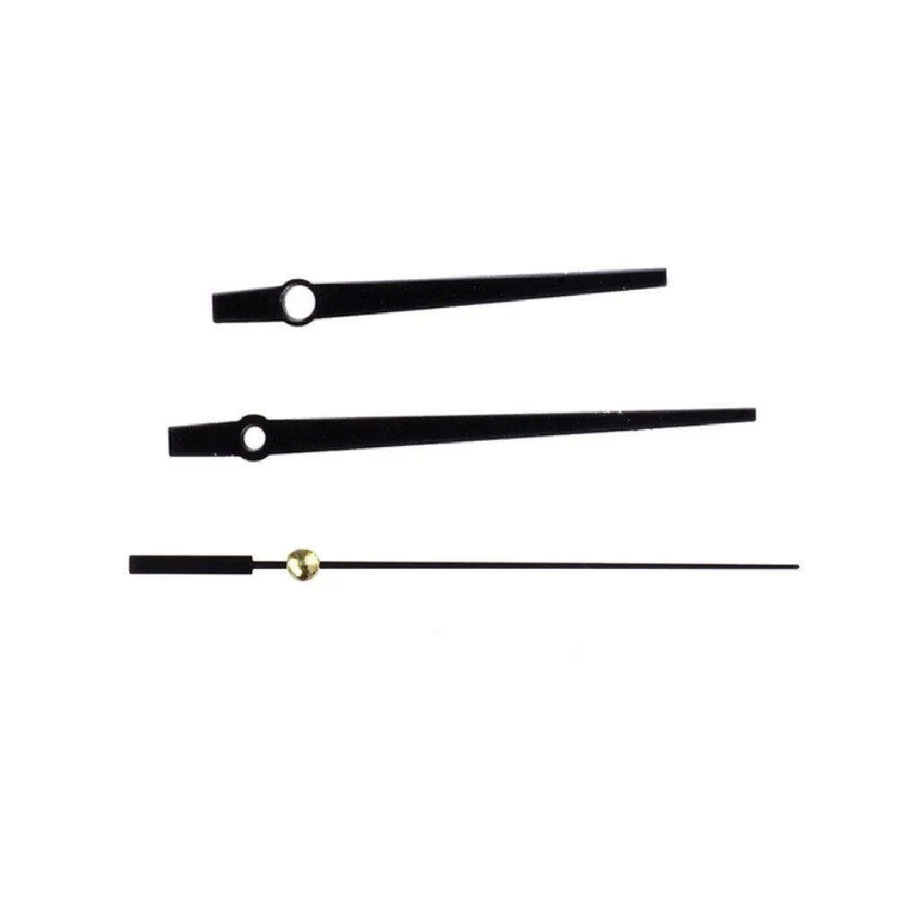 1 Juego de puntero de aguja de mano para reloj de pared DIY, pieza de reparación de repuesto para reloj DIY (sin mecanismo de reloj)