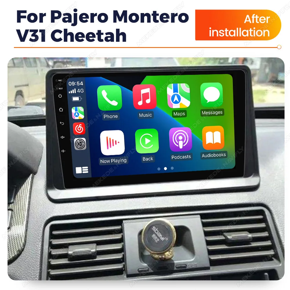 

Головное устройство Android для Mitsubishi Pajero Gen2 Montero V31 V32 V33 V43, автомобильное радио, аудио, мультимедиа, стерео, DVD-плеер, GPS-навигация