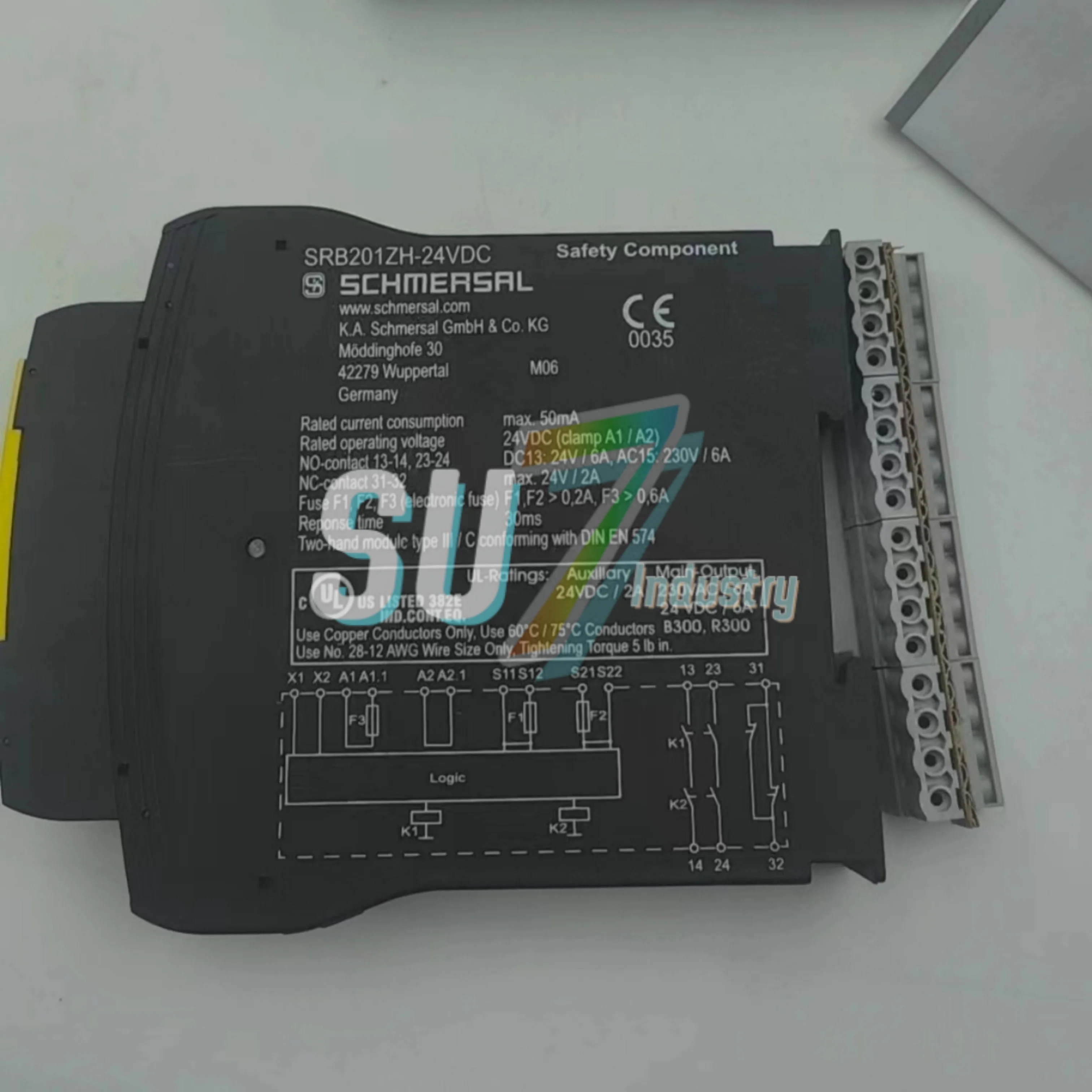 SRB201ZH-24VDC 101163440 ใหม่ในคลังสินค้ารีเลย์นิรภัย