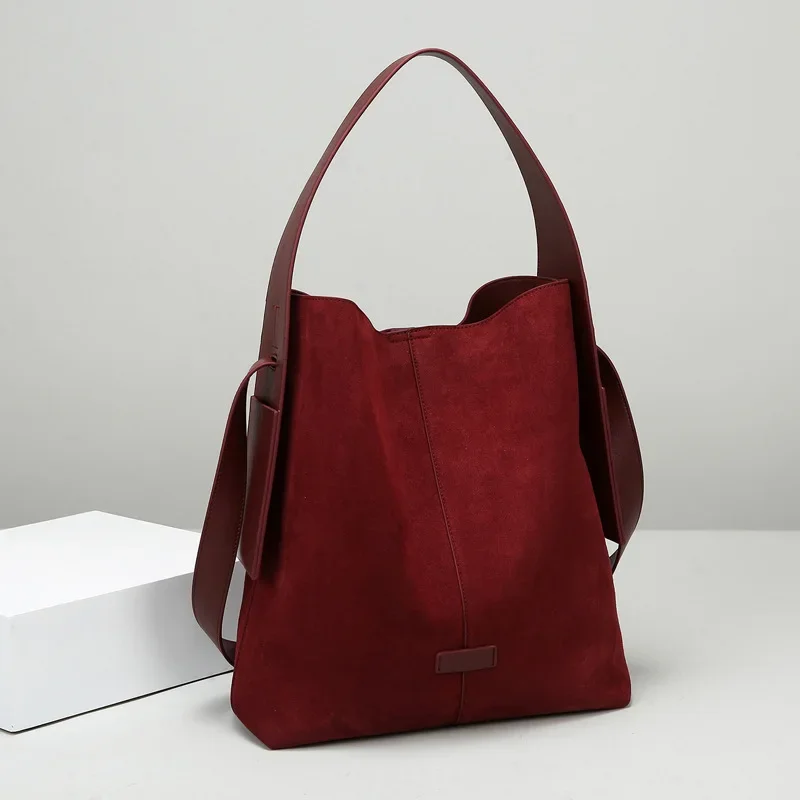 

New Fashion Sanding Women Handbags European Design Pu Leather Ladies Shoulder Bags Female Girl Brand Luxury Crossbody Bucket Bag