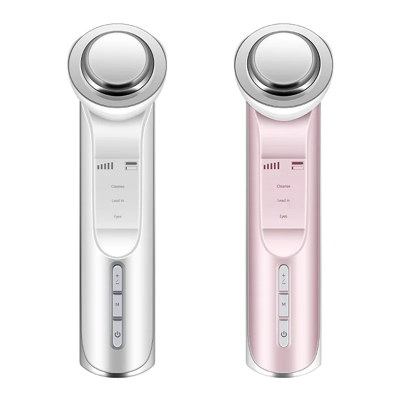 بالموجات فوق الصوتية تردد الراديو مكركرنتس تنظيف صغير العناية بالبشرة الجمال أجهزة شد الوجه الإلكترونية تدليك الوجه آلة الموجات فوق الصوتية #1