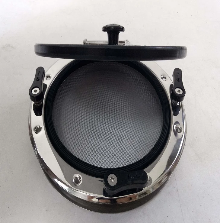 316L Stainless Steel Round Shape Opening Portlight Porthole Hatch 200/250/300mm For Marine Boat Yacht