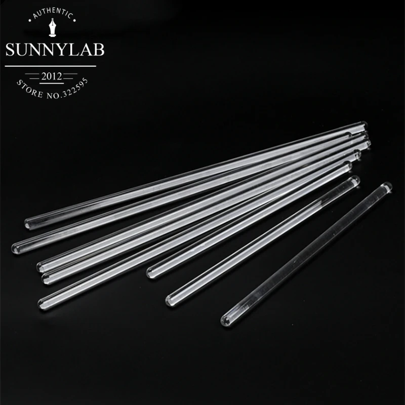 20Pcs/Lot New Arrive 15cm/20cm/25cm/30cm/400mm Lab Glass Stirring Rods Borosilicate High Resistant Stirrer