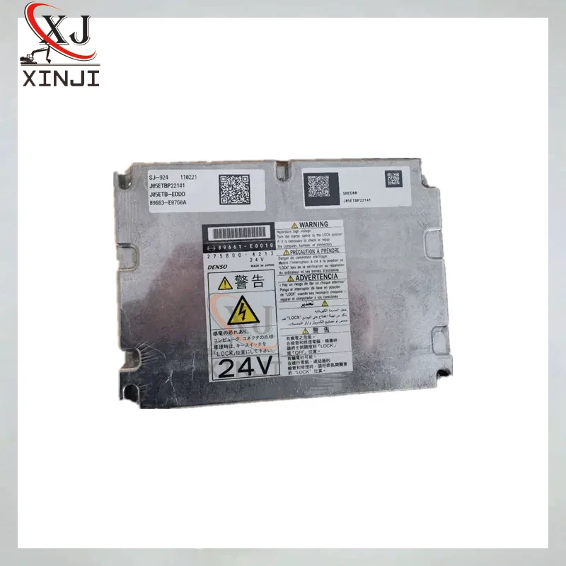 89661-E0010 275800-4213 Engine Controller ECU For KOBELCO SK200-8 Excavator For Hino J05E