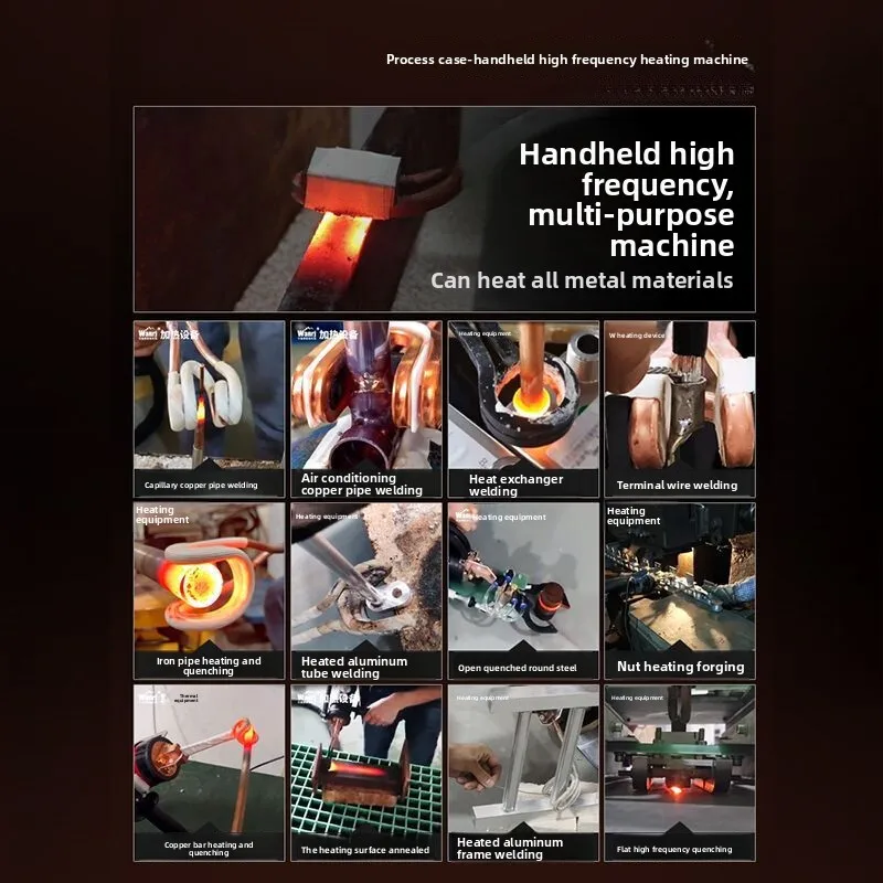 Attrezzatura di riscaldamento a induzione ad alta frequenza per macchina per tempra a caldo in metallo 15-80KW