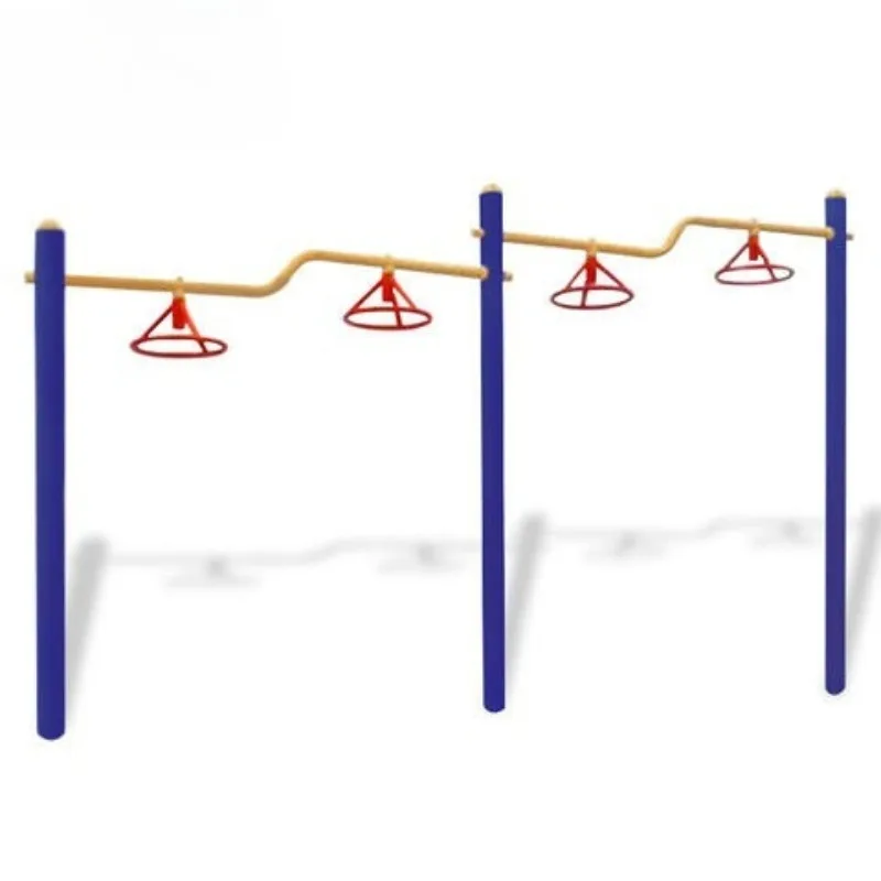 Outdoor fitness four-person air rotation, air wheel, community, park, square fitness path