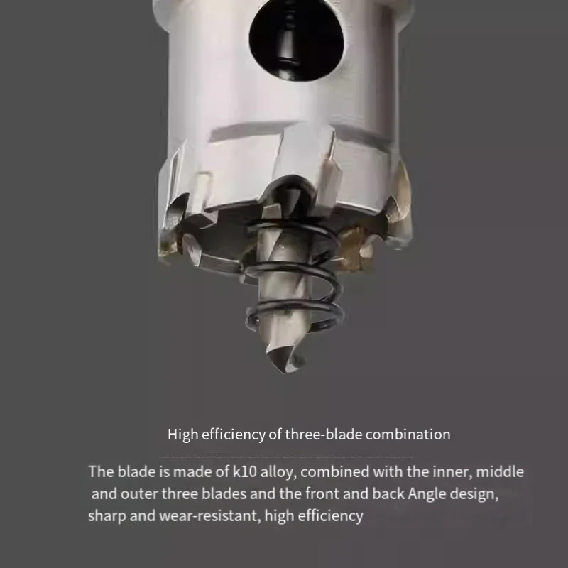 12-32mm Alloy Steel Hole Opener Drill Bit Triangular Shank Core Drill Bit Hole Saw Cutter For Drilling Stainless Steel/Metal