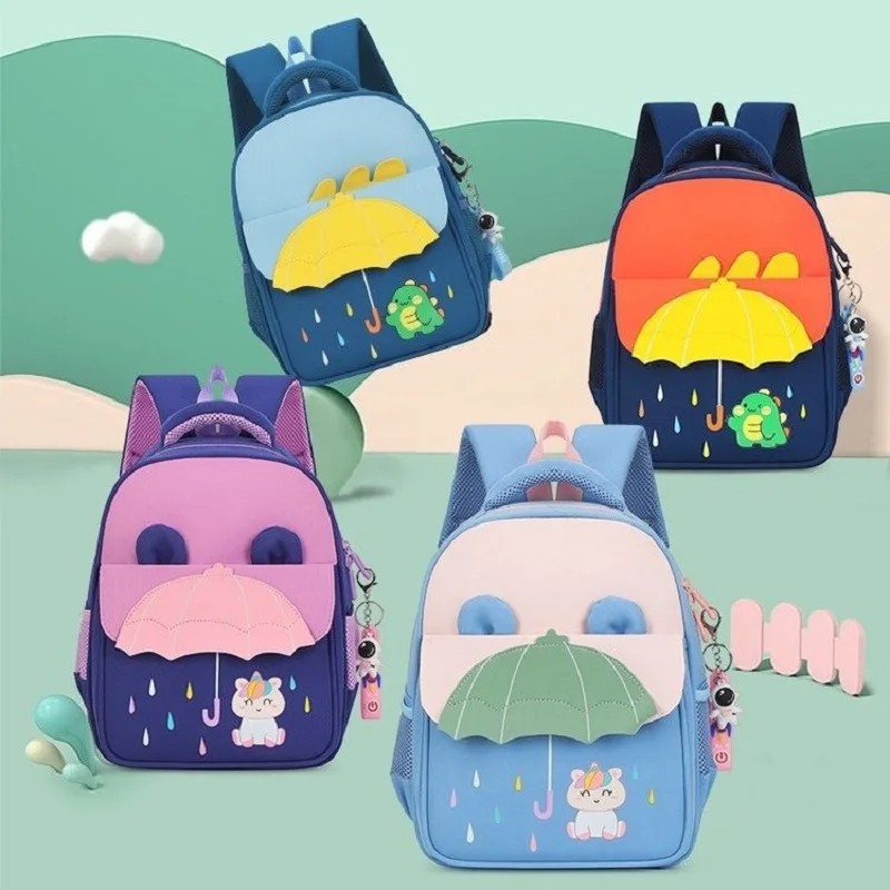 2026 Neue Niedliche Kindergartenrucksäcke für Kinder Modische Cartoon-Tier-Schulrucksäcke für Mädchen Hübsche Kleine Schultaschen – Detail 15
