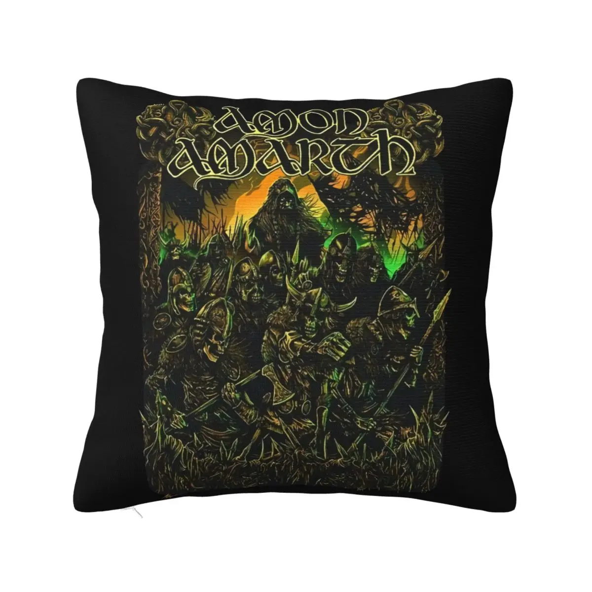 Amon Amarth' Swedish Melodic Death Metal Band T' Sizes S To 3Xl Colour Cheap Sale Pillow Case