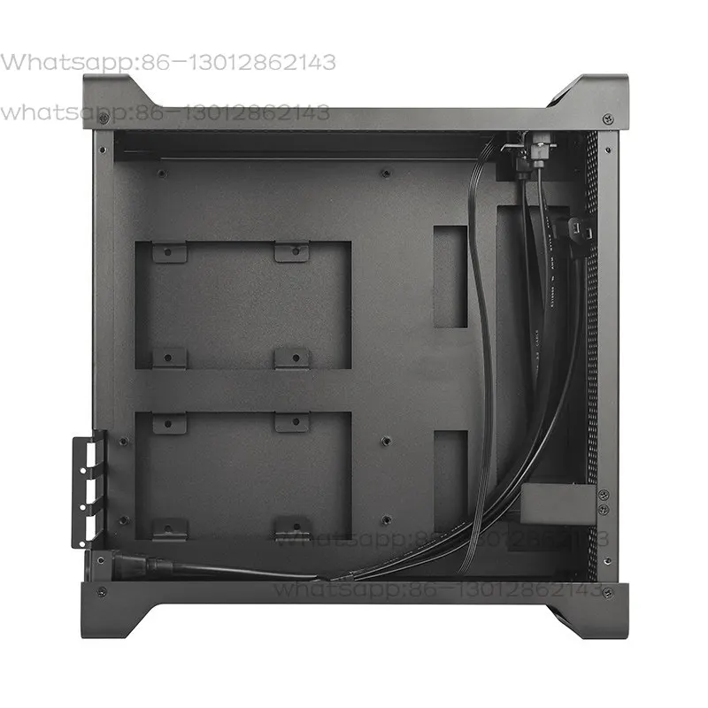 G5 all-aluminum mini chassis small 1u power supply DIY desktop host matx knife card 5060 graphics card small chassis