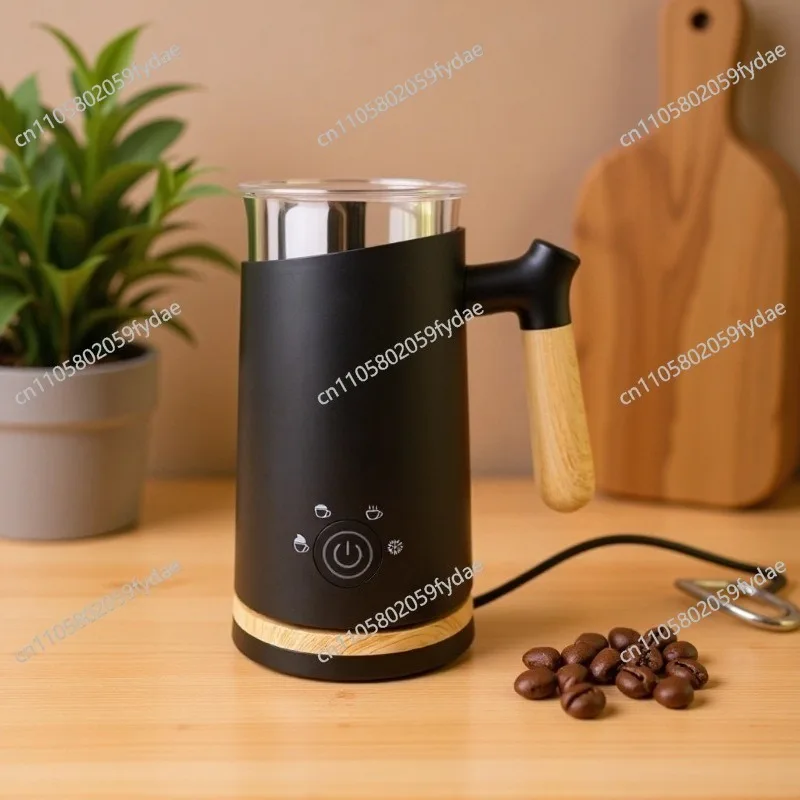 4-In-1 Electric Milk Foam Machine Household Automatic Milk Beater Italian Coffee Machine Milk Foam Hot and Cold