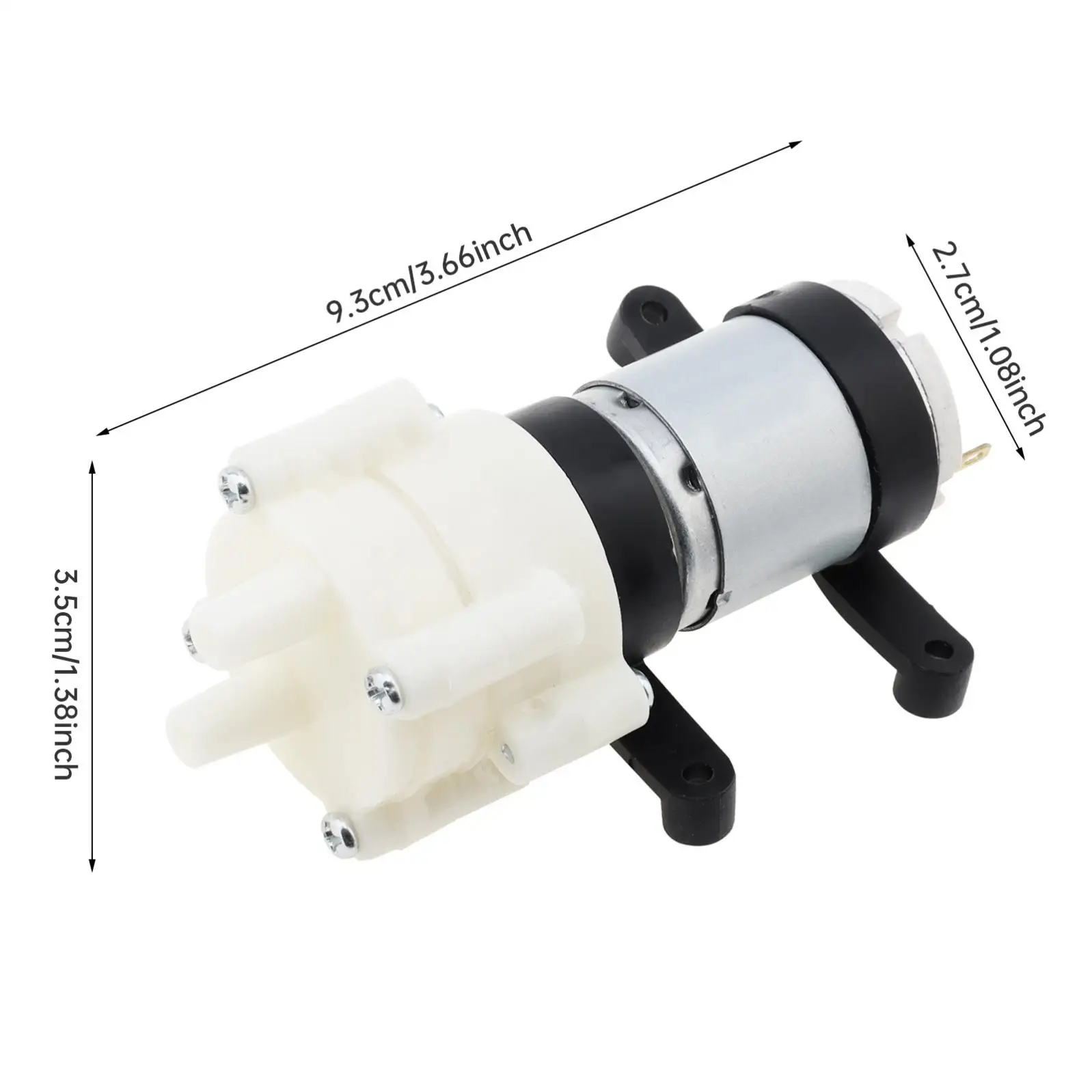 R385 Mini Water Pump 6-12V/24V Diaphragm Self Priming Pump for Fish Tank / Tea Machine Tools, R385 Water Pump