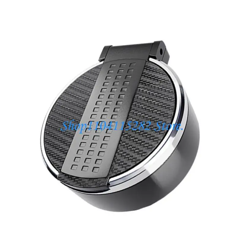Car Ashtray with Lid Small Bin Modern Car Ashtray Cupholder DesignS Smell Proof ABS Can for Better Vehicle Environment
