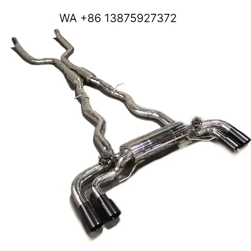 Custom Performance Catback Exhaust System for M850i G15 2019-2020 High Flow Muffler Pipe Upgrade Replacement Parts