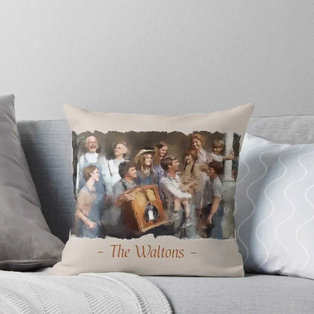 The Waltons TV Show Throw Pillow ornamental pillows Cushion Covers For Living Room Pillow