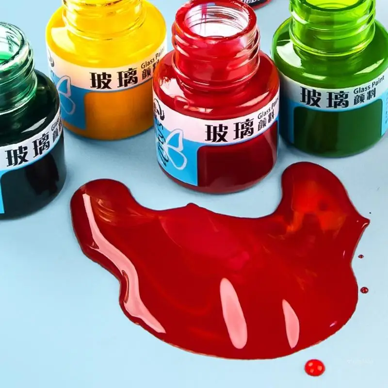 Acrylic Glass Paint Stain Glass Paints for Wine Glass,Bulb,Acrylic Enamel Paint Dropship