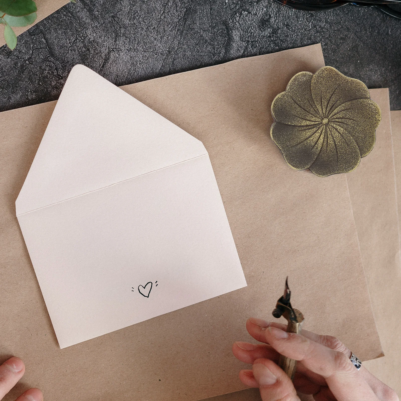 Kalligraphie Pinsel Waschmaschine Metall Bronze Kirschblüte Mischtablett für Kalligraphie Praxis Sumi Zeichnung Japanisch