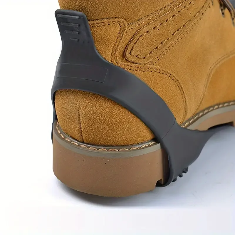 زوج واحد/2 أزواج من أغطية الأحذية غير القابلة للانزلاق، 10 أسنان مخالب ثلج مسامير الأشرطة لتسلق الجبال في الهواء الطلق والتخييم والمشي لمسافات طويلة #6