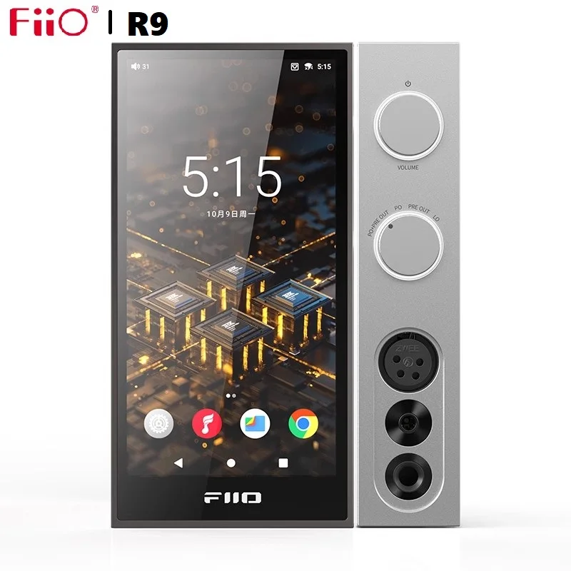 

New FiiO R9 Flagship Desktop ES9038Pro *2 High-definition Digital Decoding Music Player Headphone Amplifier DAC