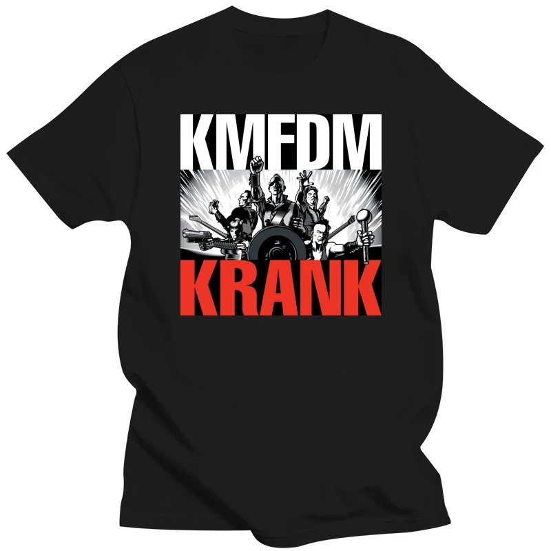 Kmfdm We Are Kmfdm Industrial Front 242New ArrivalShort Sleeve T-ShirtTops shirtShort Sleeve Shirtmen's short sleeve t-shirt