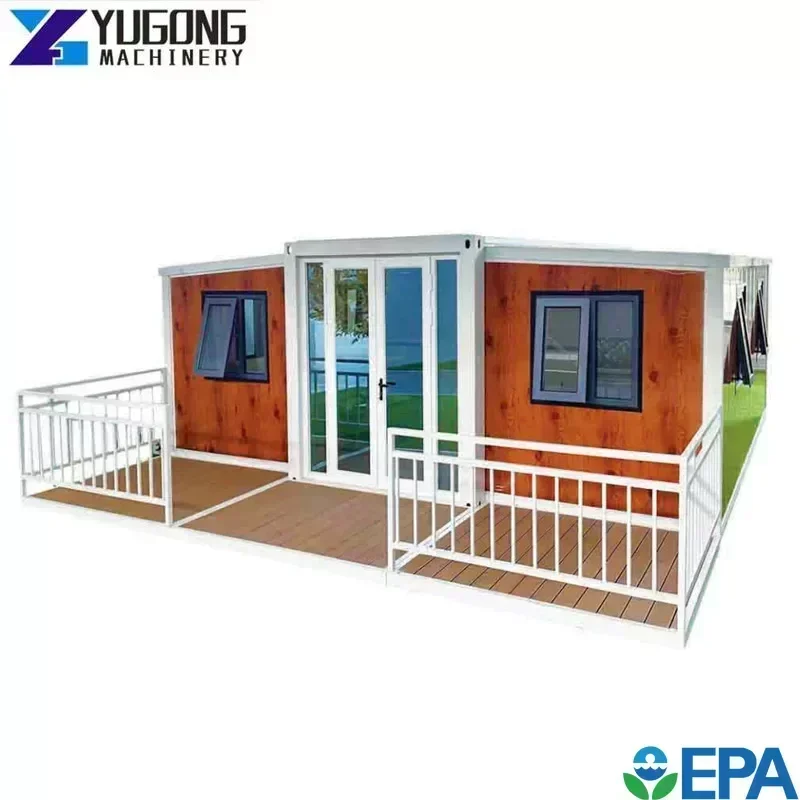 Mobile Folding House Container Supplier Customized 20ft 40FT Modular Foldable Portable Expandable Container House Storage Sheds