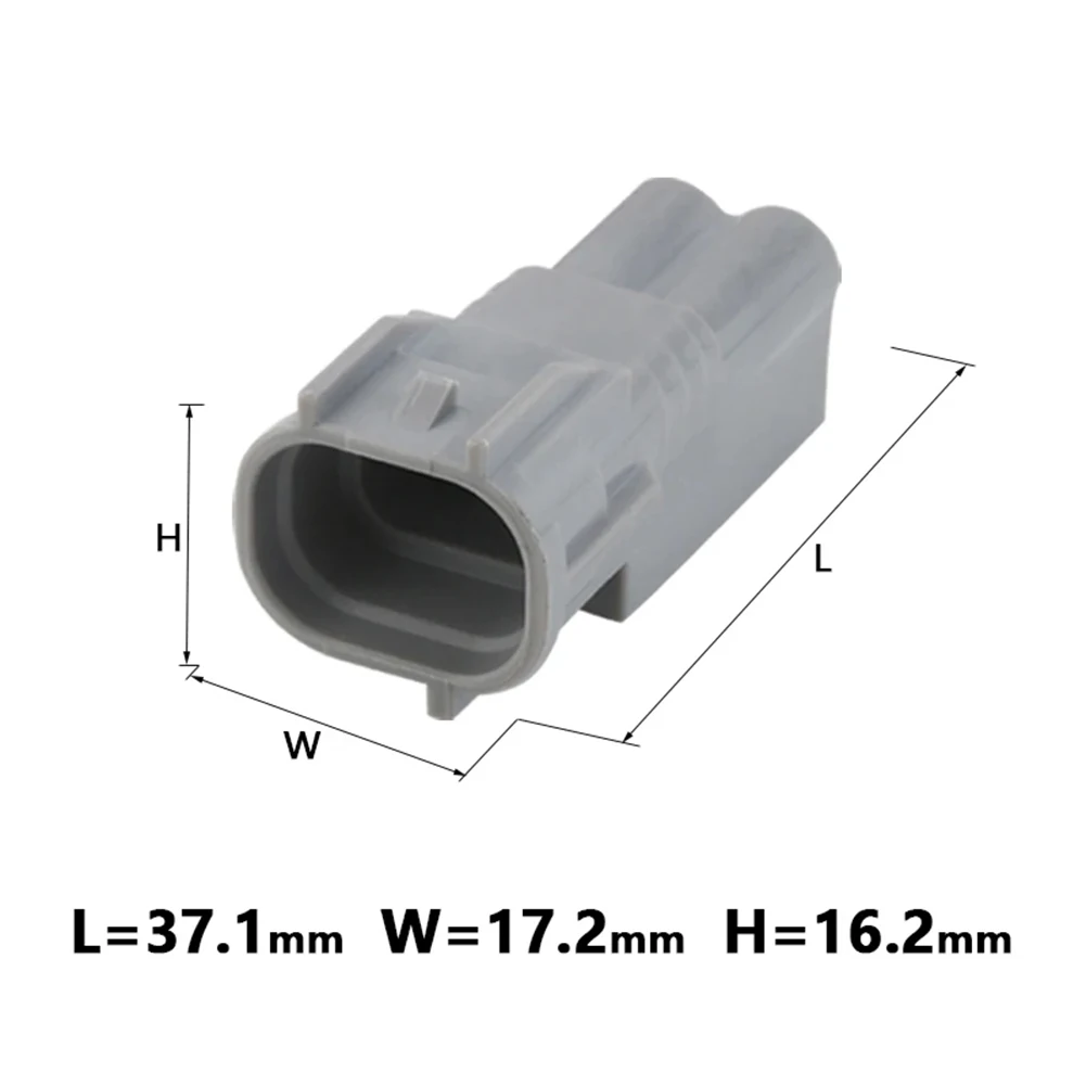 Easy to Install 2 Pin MT Sealed Automotive Waterproof Wire Connector Suitable for Daily Use Long lasting Performance