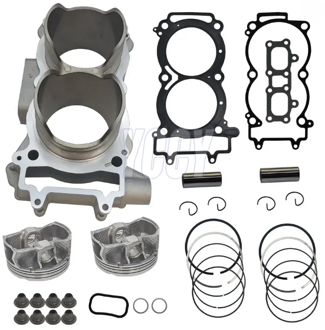 93MM 900CC Top End Motorcycle Big Bore Cylinder Kit Block Piston Gasket For POLARIS RZR900 XP900 RZR XP 900 2011-2014 022278 ATV