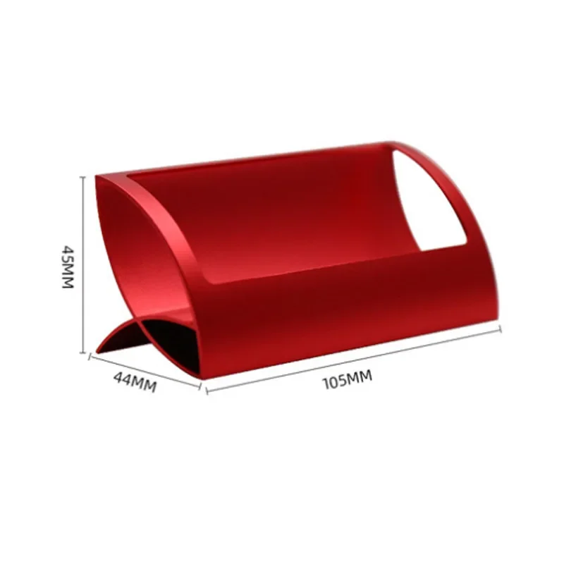 Tarjetero de Metal creativo para oficina, soporte para tarjetas de escritorio, Accesorios de escritorio, Clip para notas