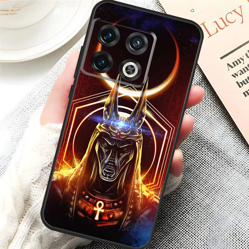 Egypt Nefertiti Anubis For OnePlus Nord CE 2 Lite 2T N10 N20 N100 N200 Case For OnePlus 8T 9RT 10R 10T 8 9 11 10 Pro