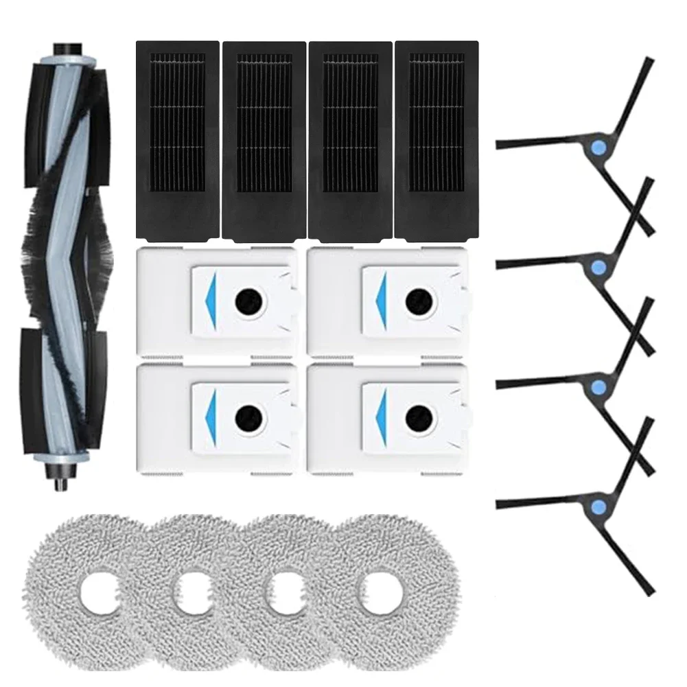 

Для Ecovacs, Deebot X2, комплект для обслуживания Omni, необходимые запасные части, включая роликовую щетку и подушечки для швабры