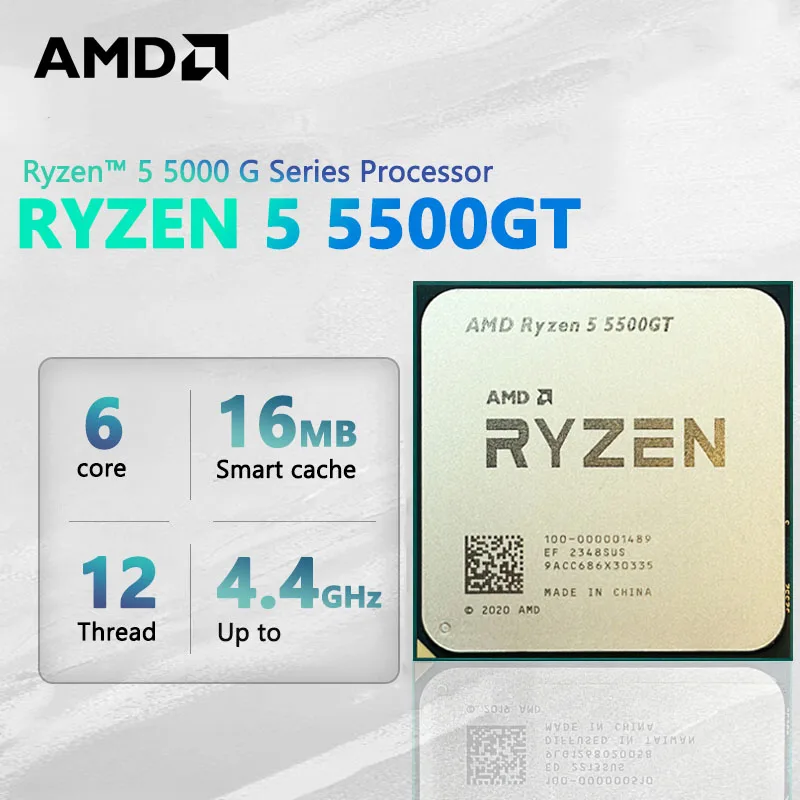 AMD Ryzen 5 5500GT 3.9GHz 6코어 12스레드 CPU: 2600의 성능과 가치를 완전히 이해하기
