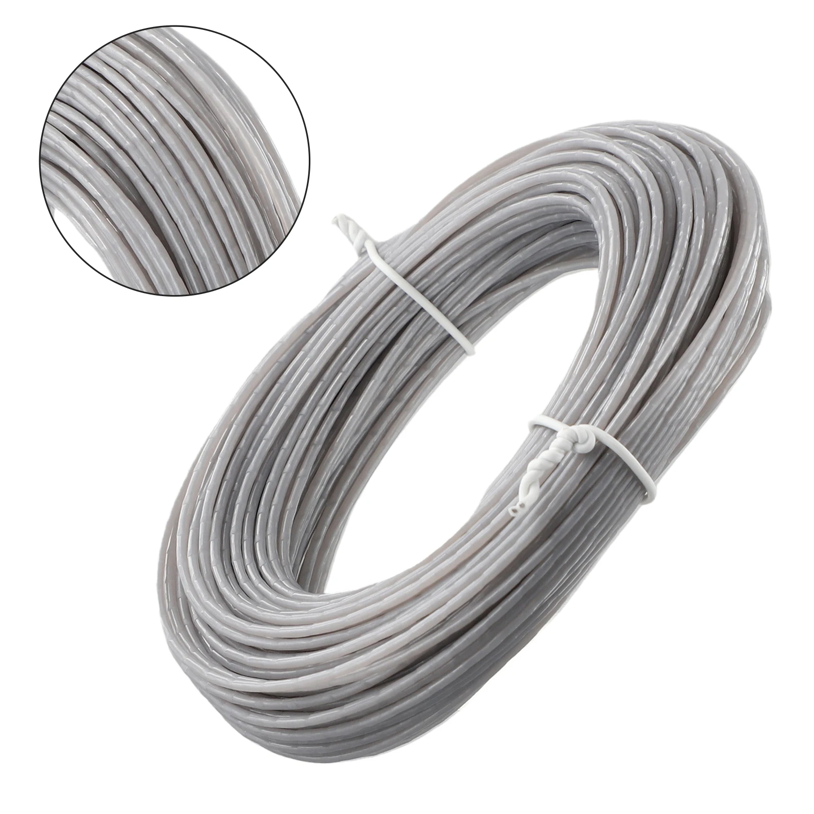 1.6mm Nylon Trimmer Line For Bosch ART 24 27 30 36 Li Series Brush Cutter Head Strimmer Rope 18 Meter Mowing Wire Lawn Mower