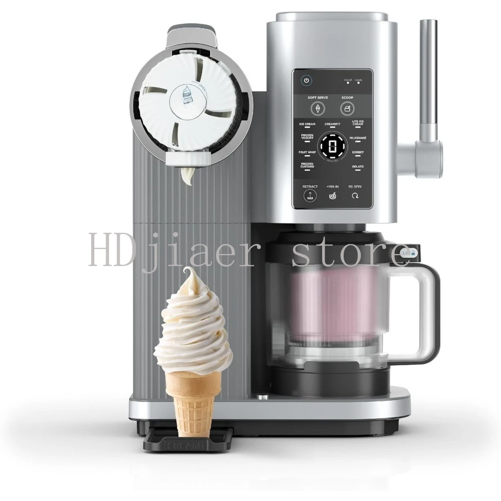

2025 hot sale Swirl Ice Cream and Soft Serve Maker with 2 Pints Frozen Yogurt Sorbet Milkshake Low Calories Program Soft Serve H