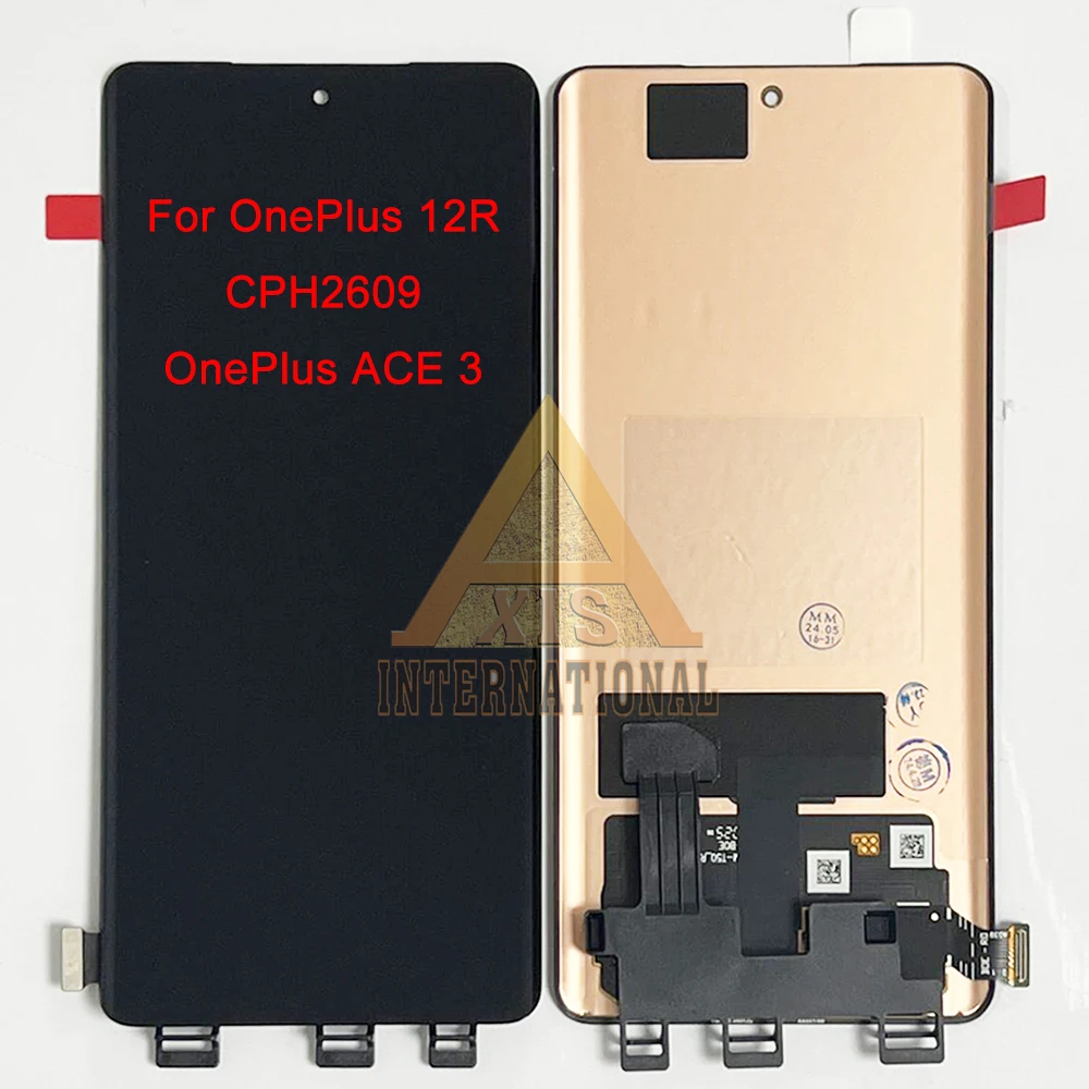 Original AMOLED For OnePlus 12 12R CPH2609 LCD For Oneplus 13 PJZ110 Screen Display For OnePlus Ace 3 Pro ACE3 PJD110 Display