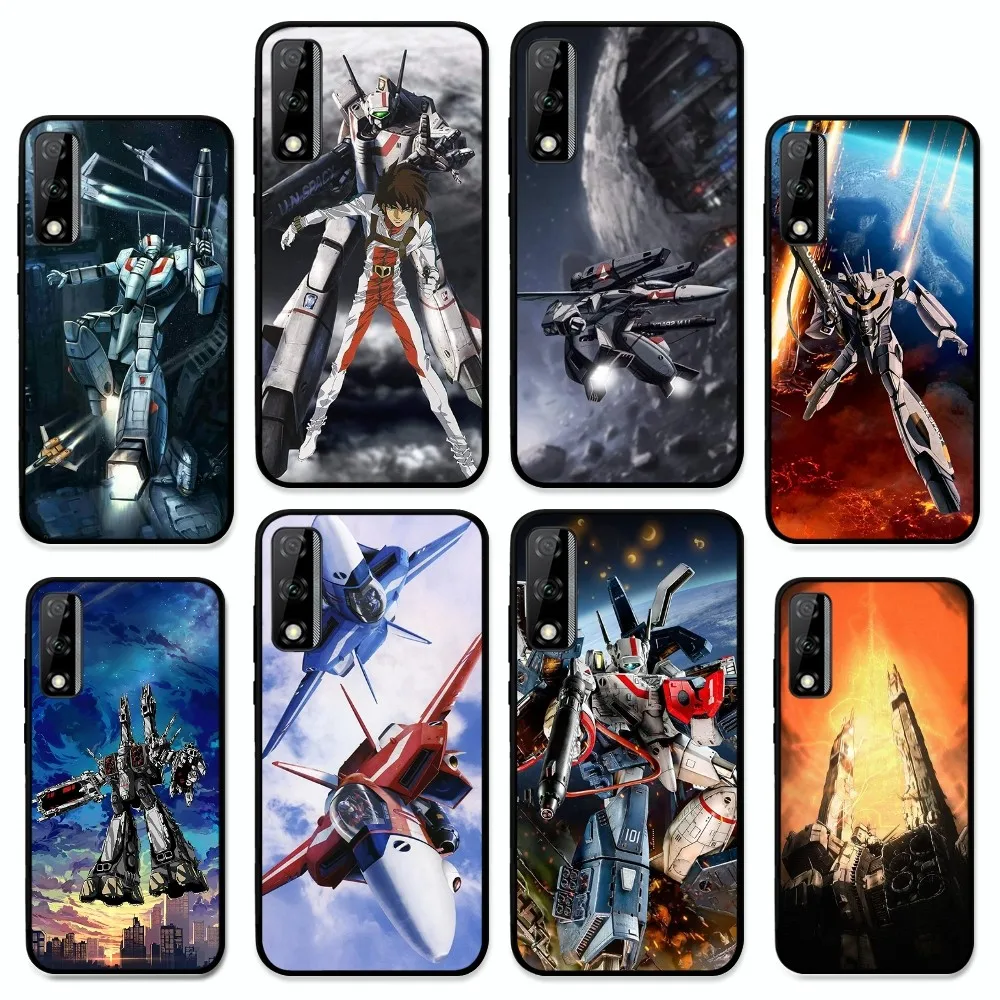 R-Robotechs Macross Phone Case For Huawei Y9 6 7 5 Prime Enjoy 7s 7 8 Plus 7a 9e 9plus 8E Lite Psmart Shell