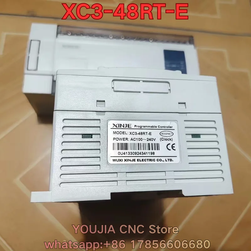 Second-hand Xinjie XC3-48RT-E PLC controller functional test is normal Latest quotation in September 2026