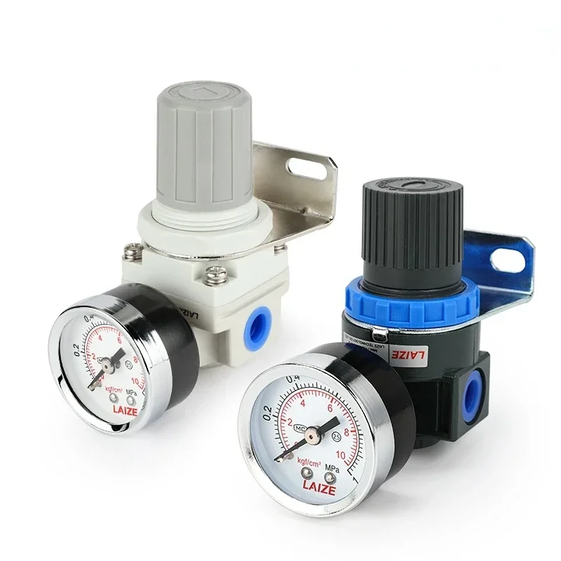 Pneumatic Air Compressor Pressure Regulator, Relief Valve, Connector Fittings, 6mm, 8mm, 10mm, 12mm, AR2000, AR3000, AR4000