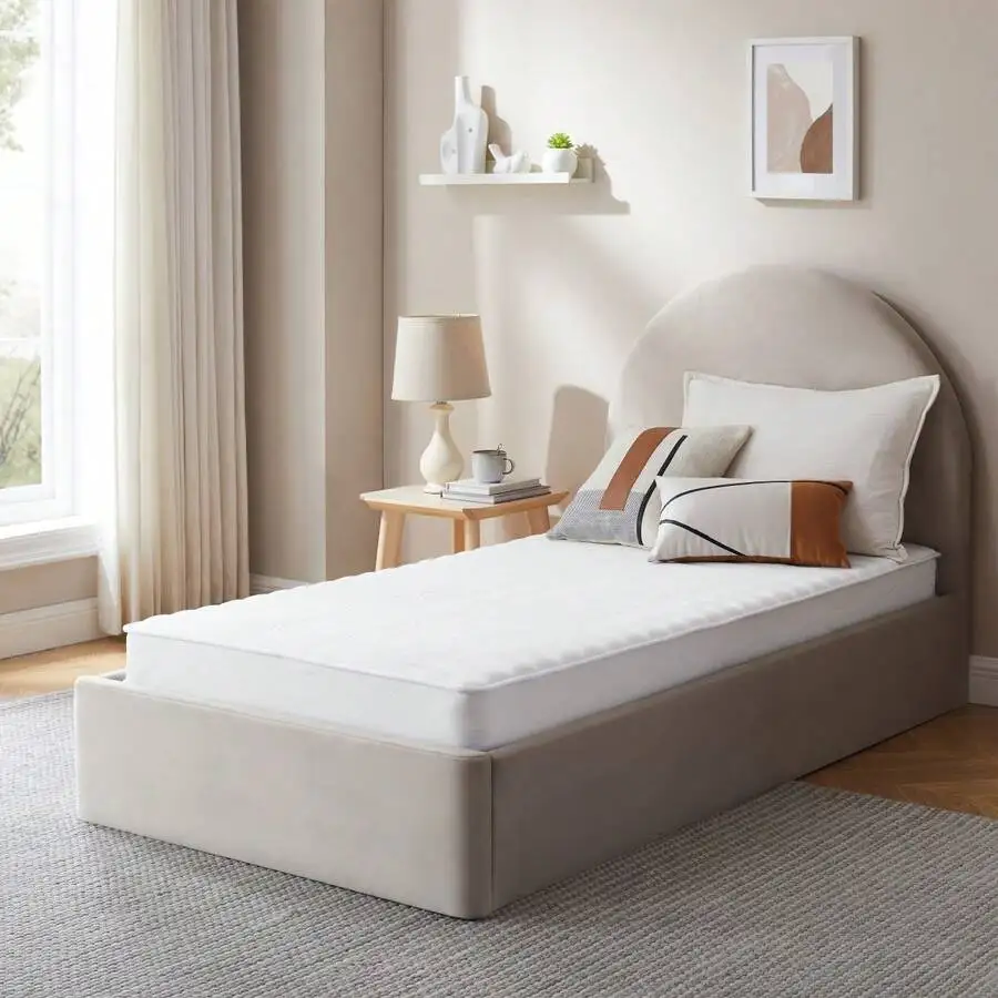 5-Inch Medium Firmness Bonnell Spring Mattress Sturdy Comfort Support Twin Size